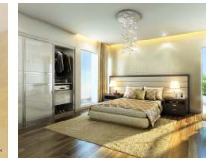 The Melia bedroom interior